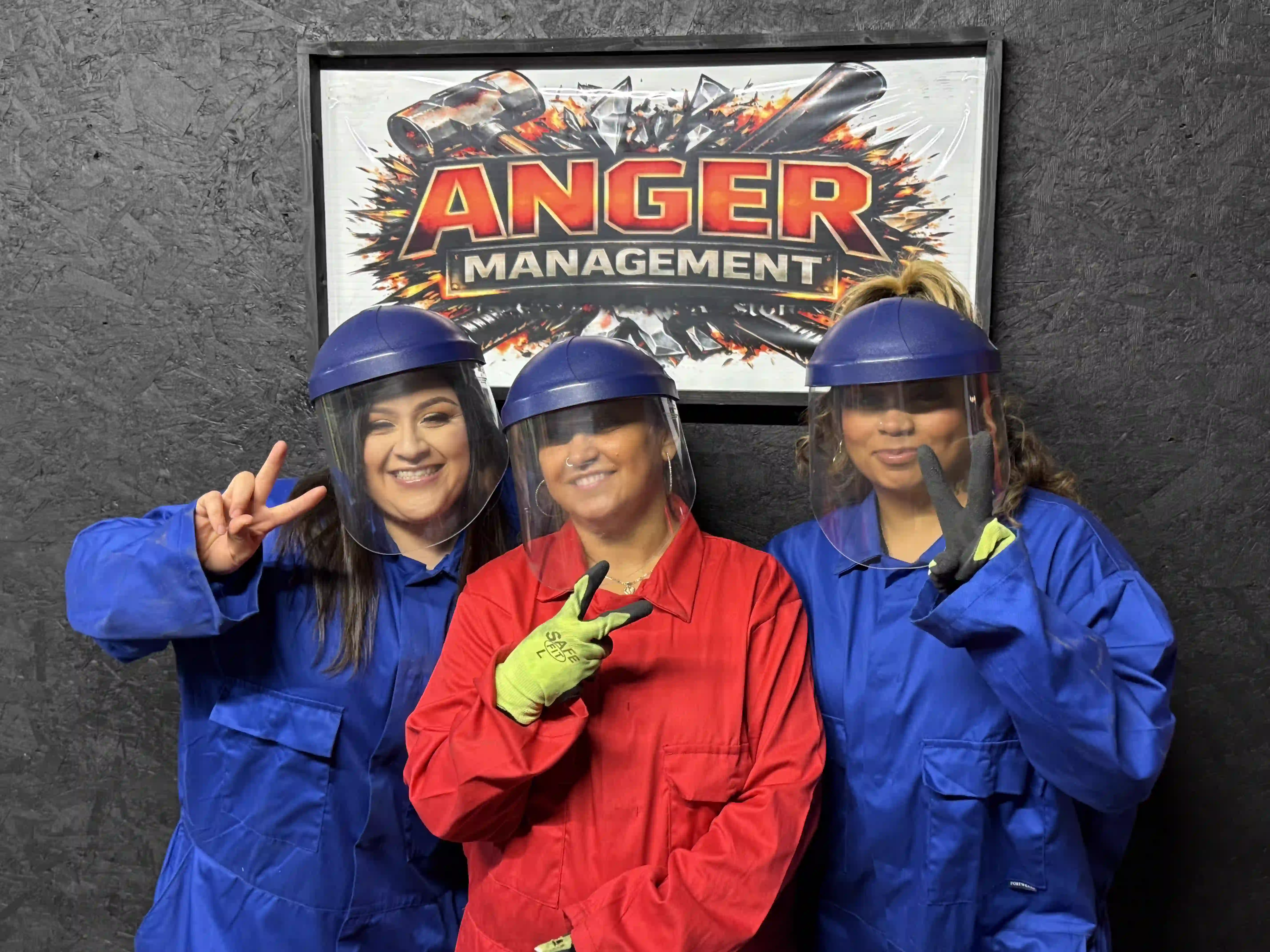 Small smash room session at Anger Management 785